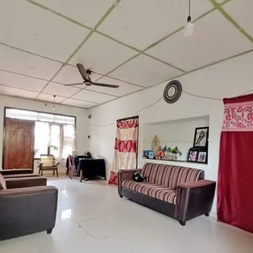 Land for sale with shop and home